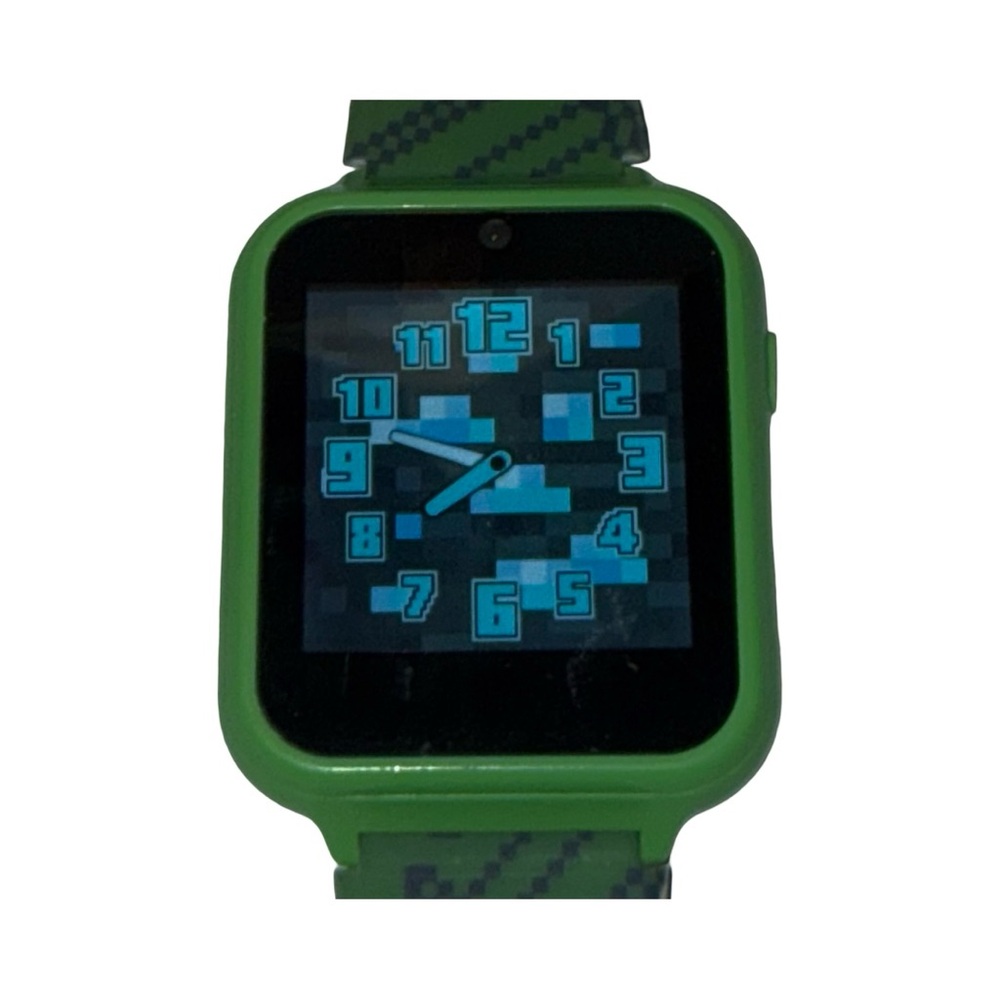 Green Digital Smartwatch